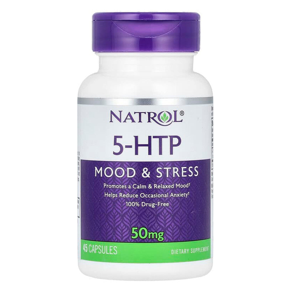 Natrol 5-Htp 50Mg Capsules,Dietary Supplements - 45 Ea